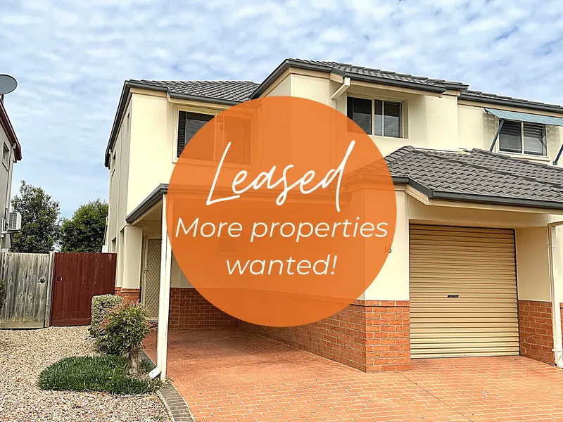 LEASED - tenants missed out, more properties wanted.