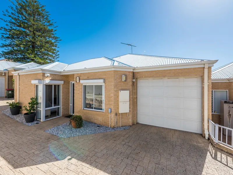 Stylish, Private, complimented by an Oasis of Green