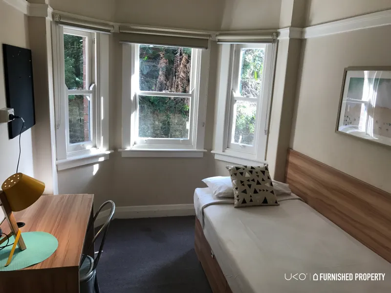Fully Furnished Single Room in Elizabeth Bay! 