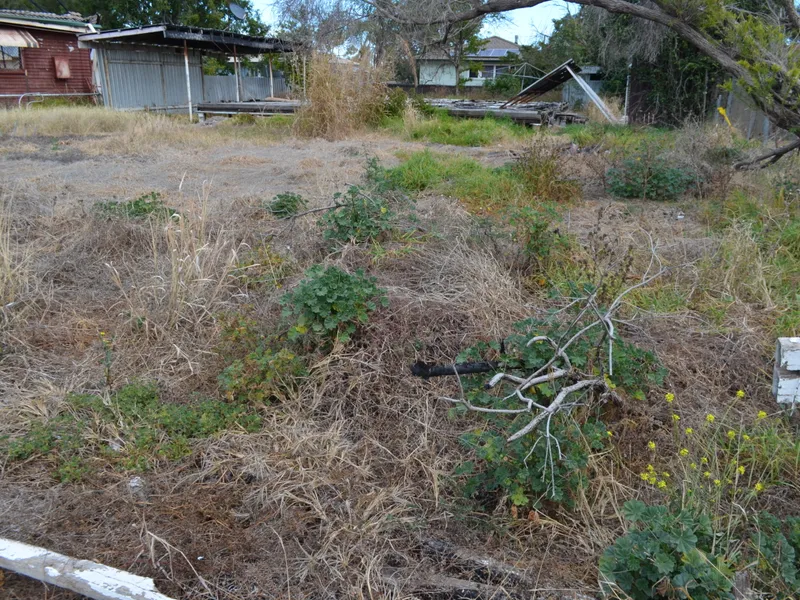 REMAINS OF A HOUSE