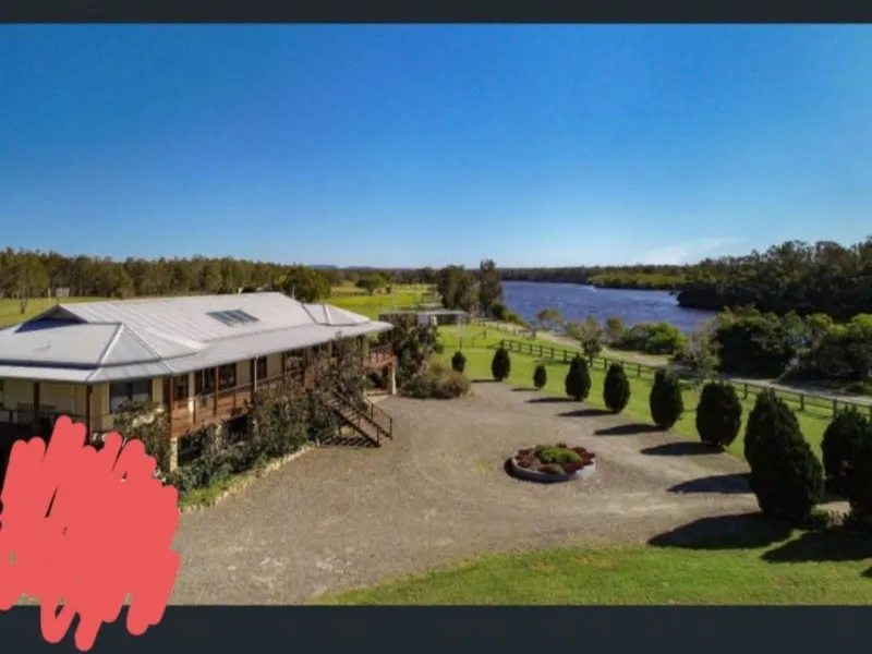 Huge homestead on the River