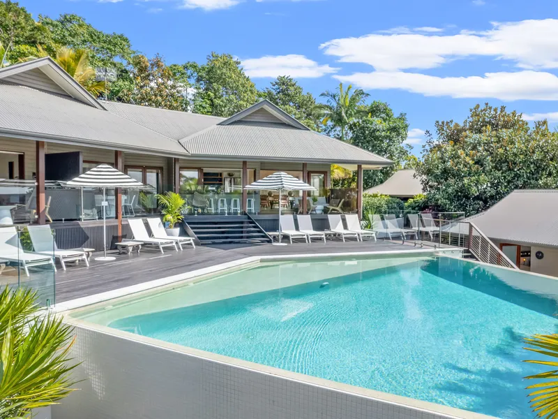 Perched On a Hill Overlooking Byron Bay