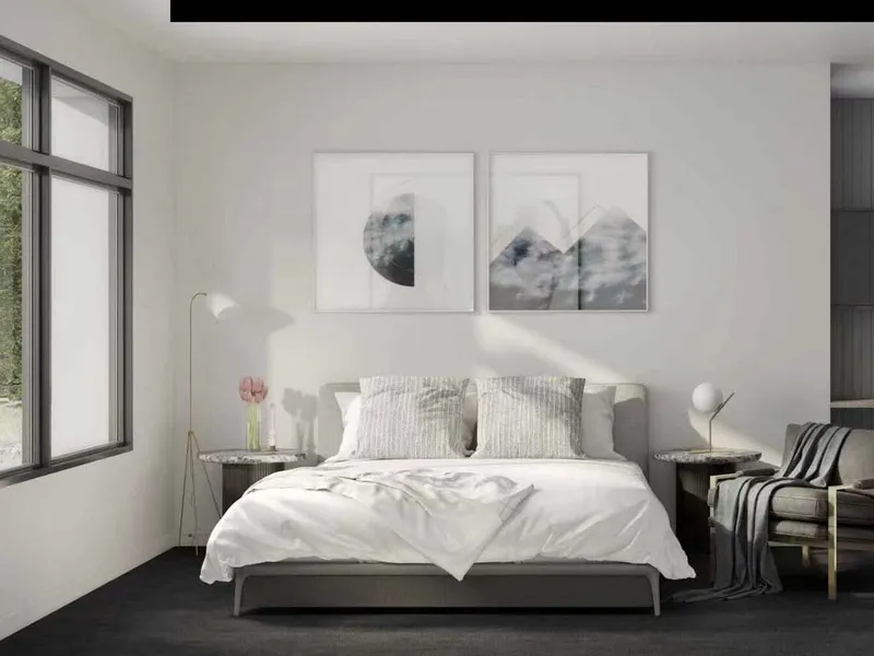 Side by side Townhouses with No Body Corp, ensuring comfortable living arrangements.