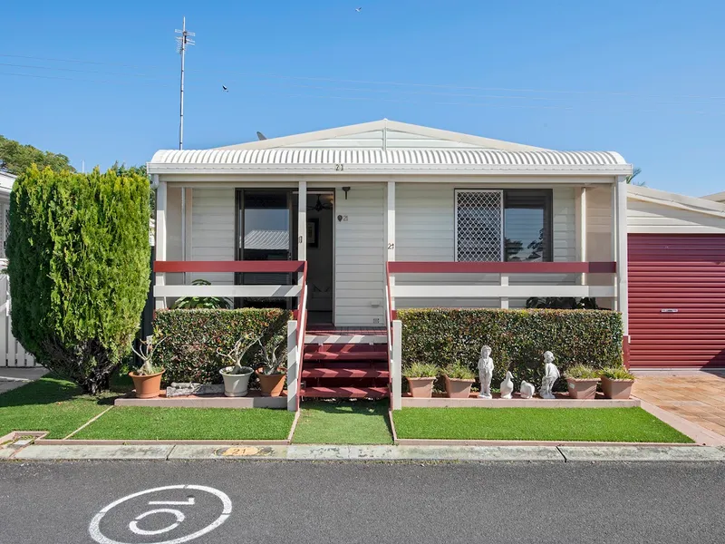 What A Surprising Home - Very Different and Environmentally Friendly & $ Saving .A Must Inspect within Redgum Over 50's Resort at Coombabah