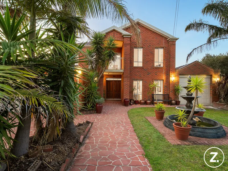 Elegant Double-Story Family Home on Expansive Lot in Prime Location