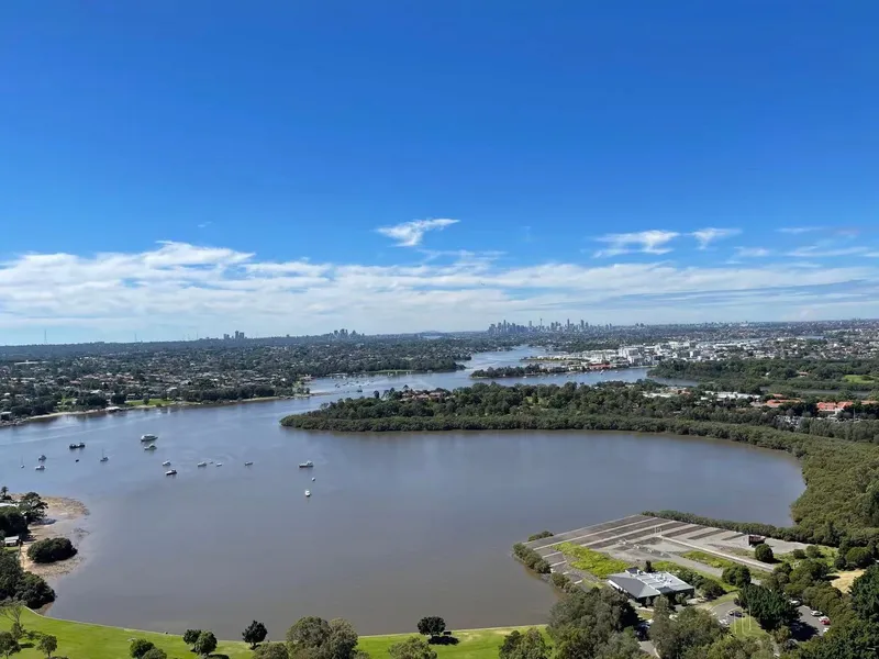 Brand New Rhodes Central Apartment With City View And Water View!!