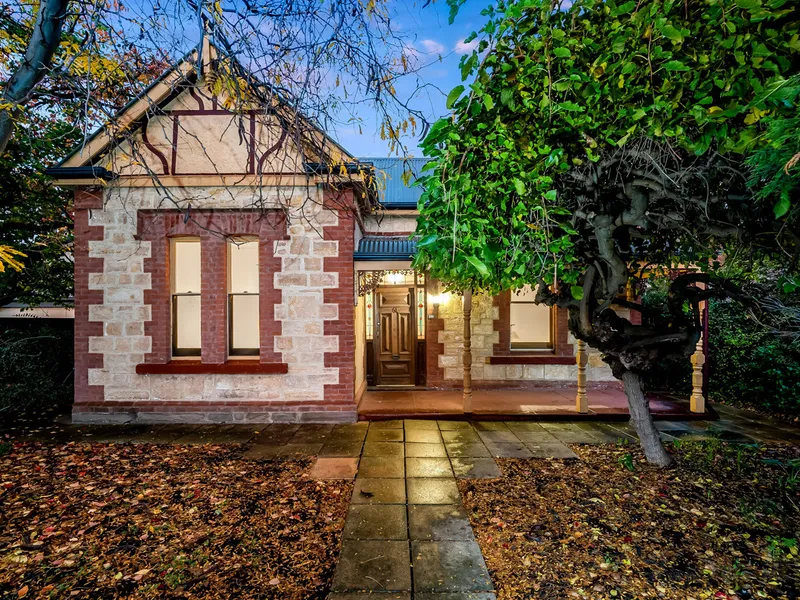 Substantial Sandstone Fronted Villa, near City on 766 sqm (approx.) - exceptional location within the Glenunga International school zone