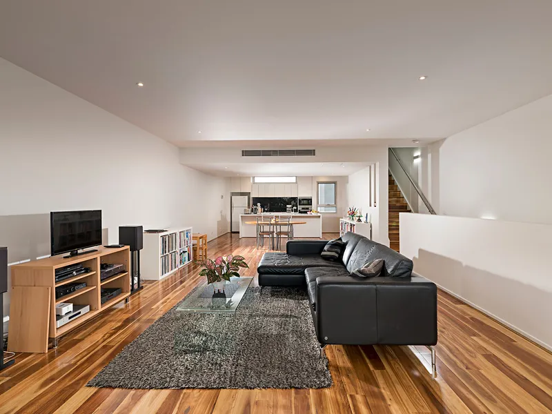 Splendidly spacious low-maintenance living, northern views