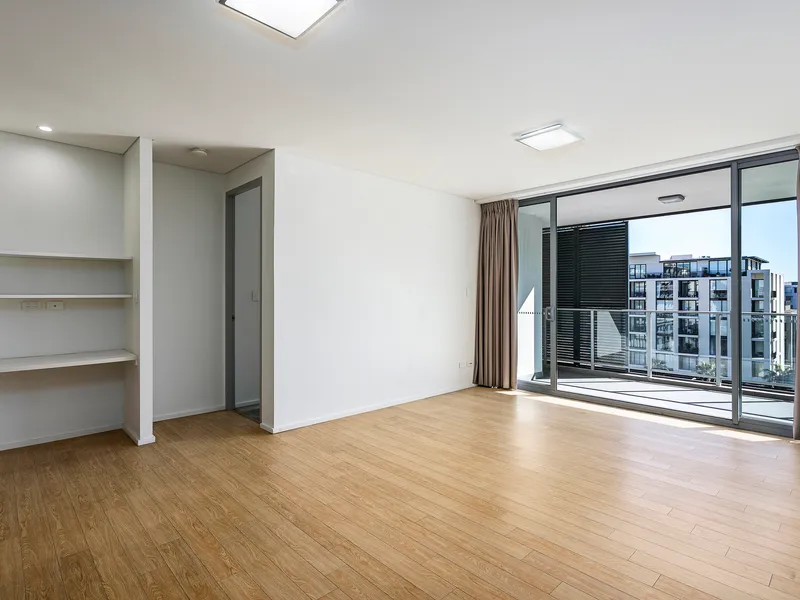 Stunning private two bedroom apartment with large balcony