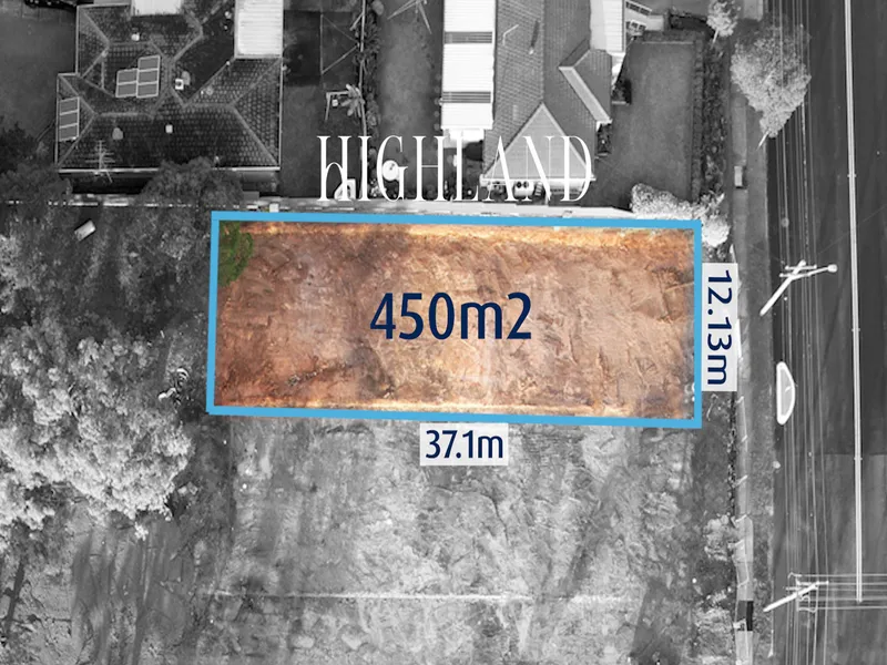 READY TO BUILD 450 SQM HIGH-SIDE LAND WITH EXTENSIVE VIEWS