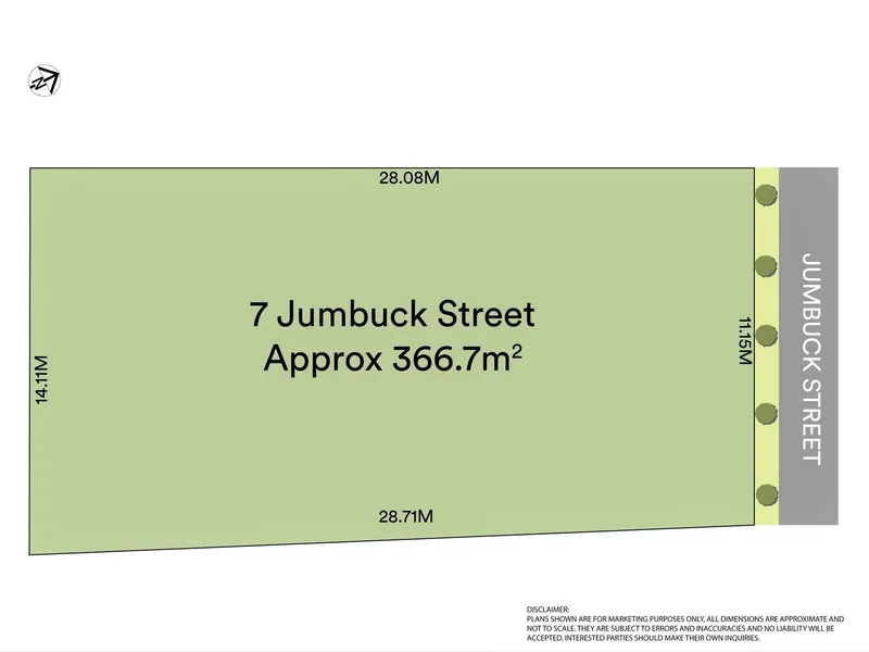 Excellent Location. North East Facing Registered Lot