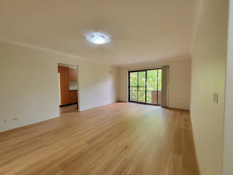 Convenient location Apartment with brand new timber floor and painting