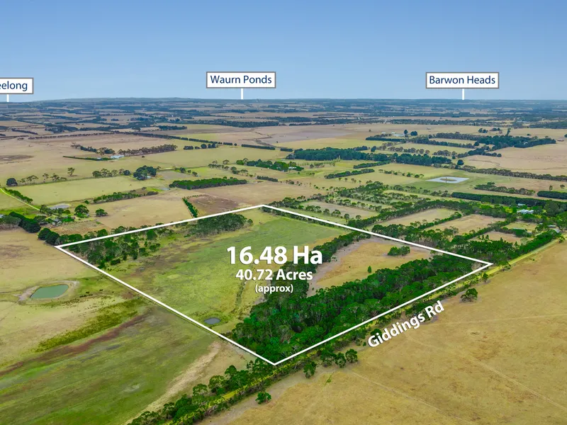 Rare Surf Coast Hinterland Acreage Opportunity