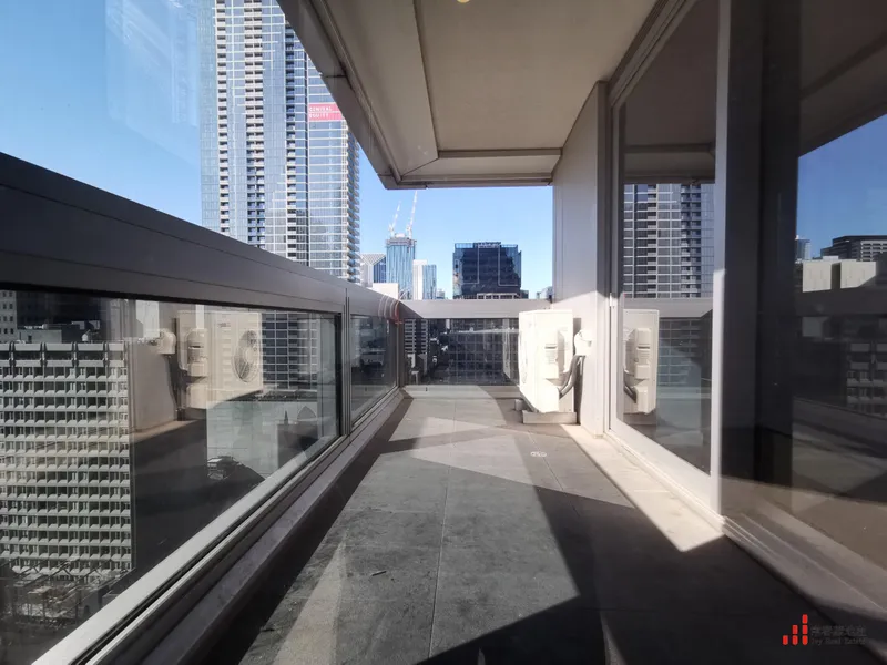Leading out to the balcony with great views to the North and East that captures the excitement and appeal of inner CBD.