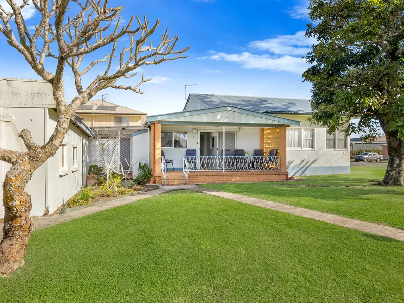 Central Ballina home, development potential