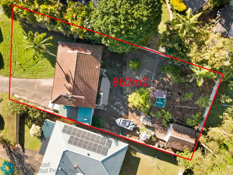 Endless opportunities on a 862m2 block of land