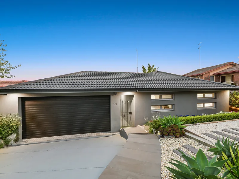Spectacular family home with amazing village views!