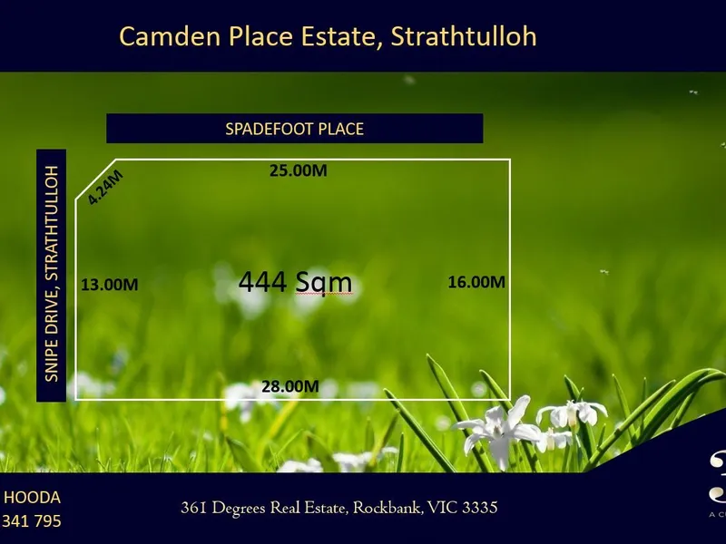 Land at the center of everything in the west !!!