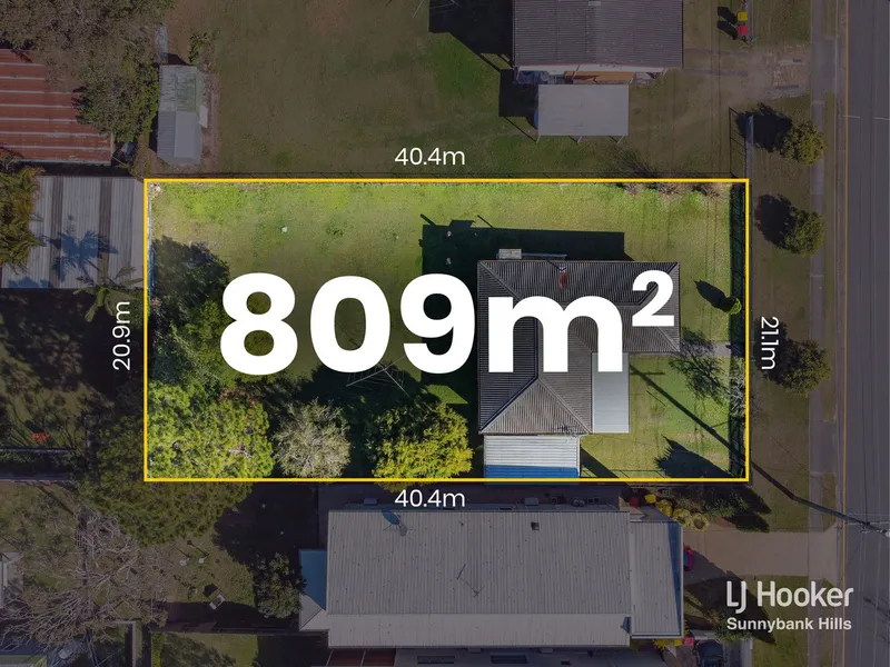 AMAZING SPLITTER IN ONE OF THE BEST STREETS IN COOPERS PLAINS – 810m2