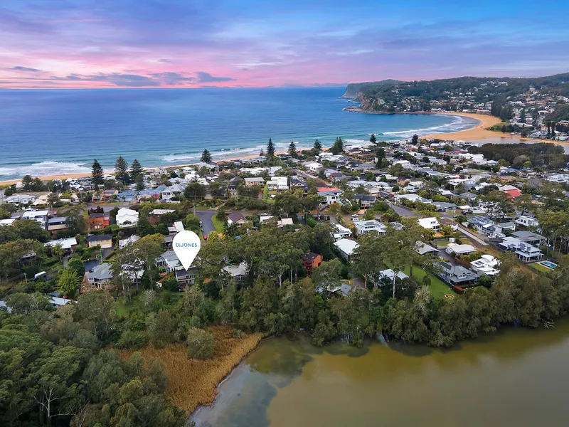 Lagoon Views & 600m Walk to Beach