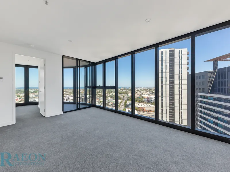 Luxurious two bedroom apartment with sweeping views of Port Phillip Bay