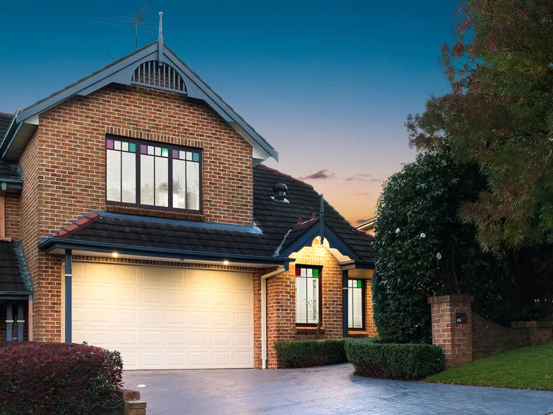 Ideal location in whisper quiet streeet