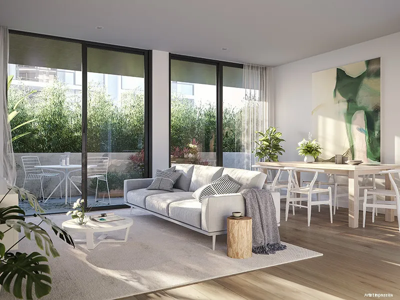 Modern One Bedroom Plus Study Apartment In The Heart And Soul Of Marrickville - Kindred Development