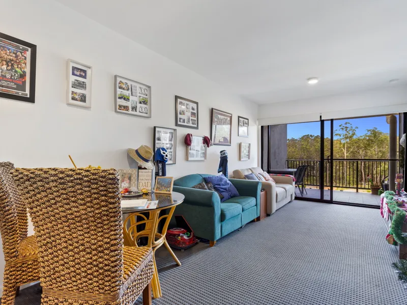 Boutique apartment with views to the trees