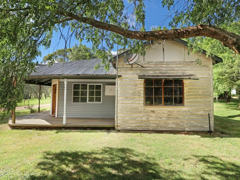 Rustic potential awaiting new life