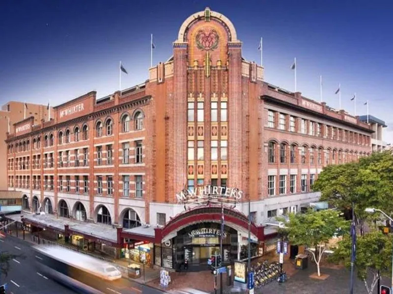 High Ceilings style, 2 bedroom plus study room luxury apartment in Iconic McWhirters Building