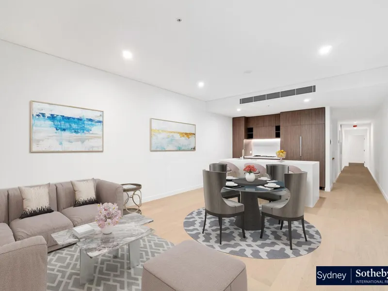 SPLIT LEVEL, THREE BEDROOM APARTMENT, TWO BALCONIES, LOCK UP GARAGE