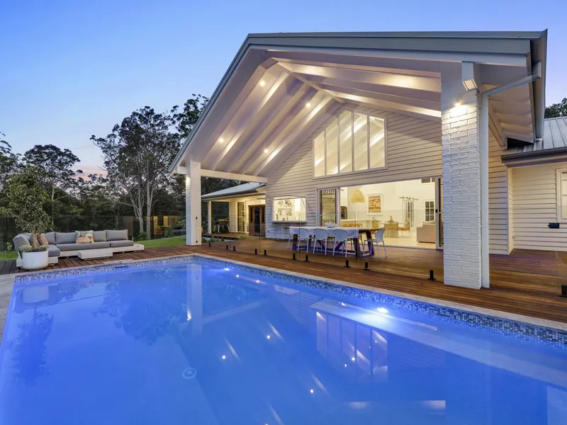 Flawless Modern Farmhouse Nestled in Semi-Rural Serenity