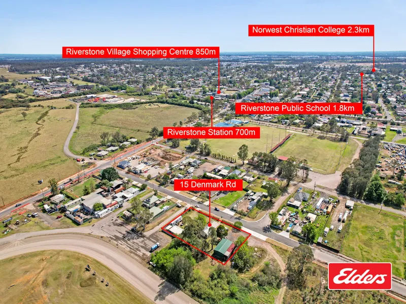 Just over half an Acre with lot of potential