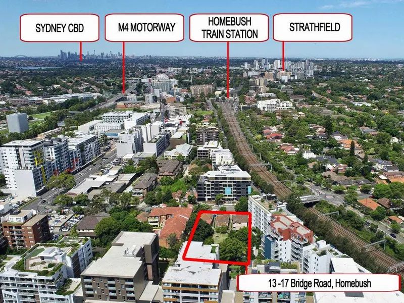 13, 15 and 17 Bridge Road, Homebush