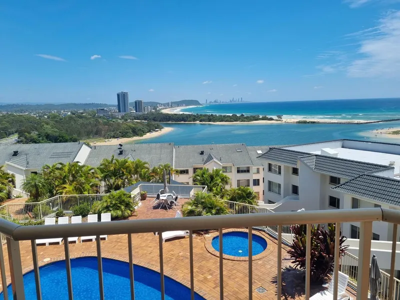 What a View From Mountains to Currumbin Surf Beach