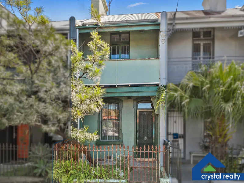 Original terrace with exciting scope opposite Carriageworks