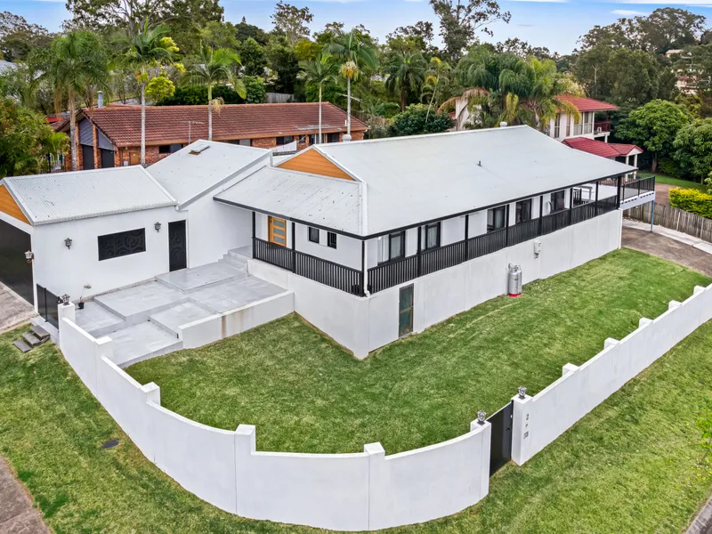 Large Family Home on Elevated Corner Bock