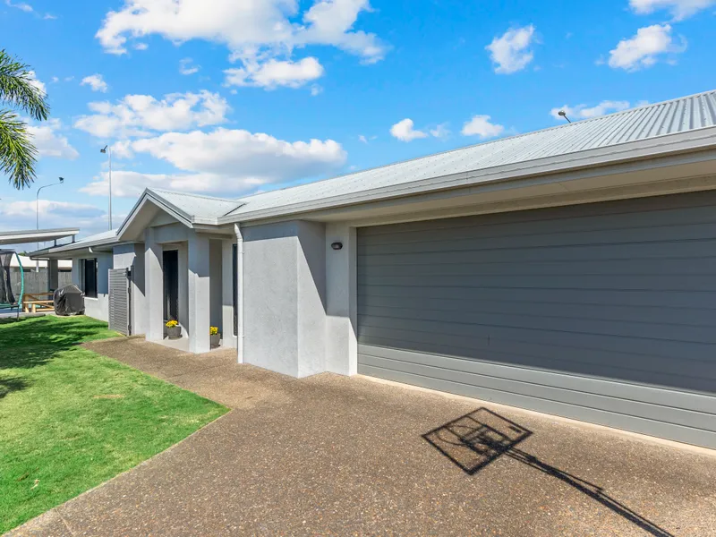 Large bedrooms, an extended driveway for ample parking and a sparkling inground pool!