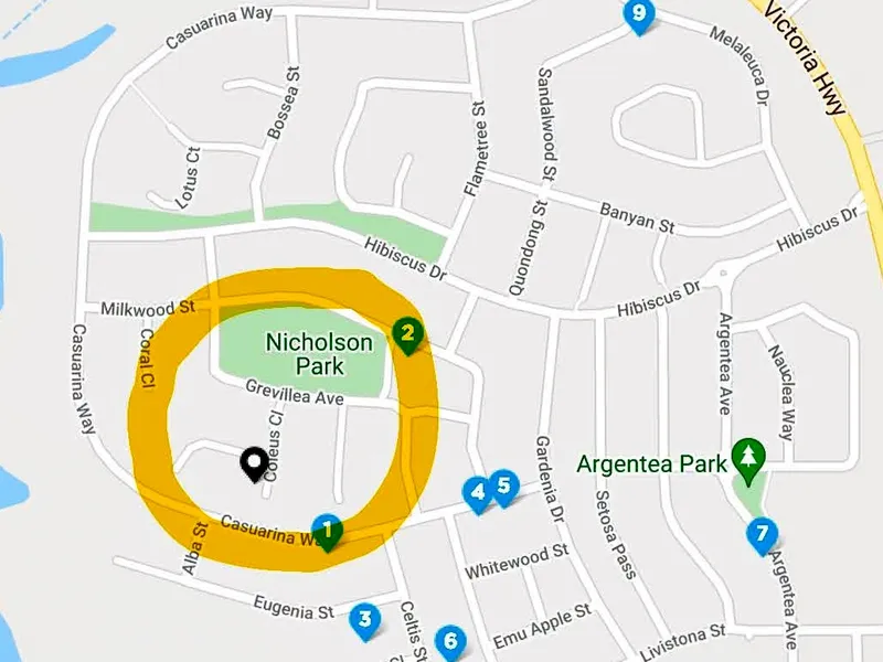 THREE VILLAS FOR SALE 1A, 1B & 1C COLEOUS CLOSE IN LAKESIDE