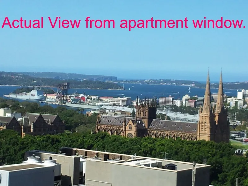 Sydney City Studio, Harbour Views, fully furnished. Elec, Internet & Water Included