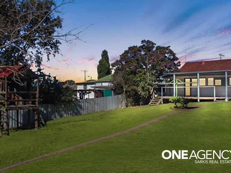 Affordable family home with a large block 