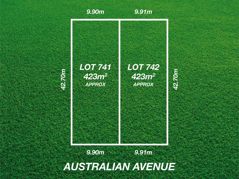 TORRENS TITLE ALLOTMENTS WITH BUILDING & PLANNING APPROVALS