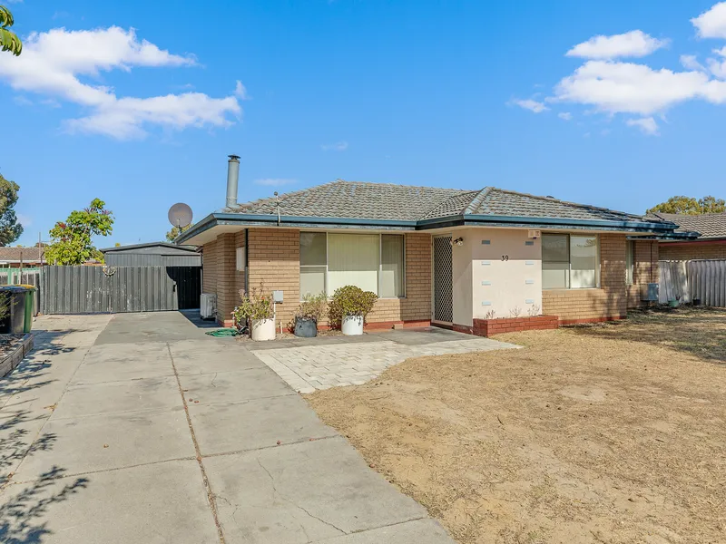 3 Bedroom Home with Large Shed