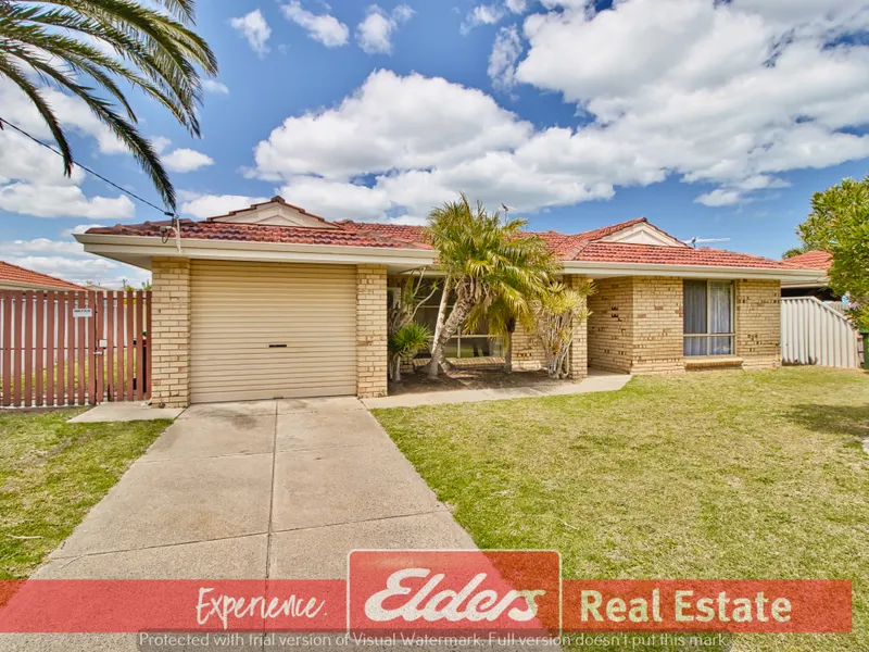 Spacious back yard for you and your family!