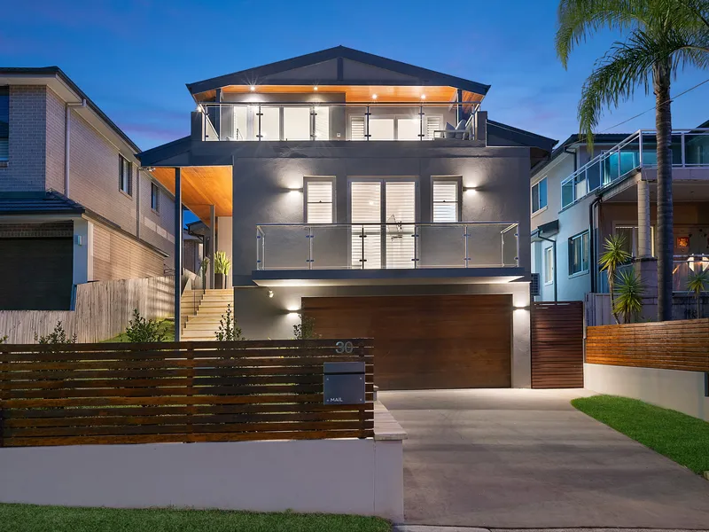 Pristine contemporary home designed for effortless luxury family living