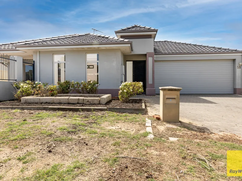 Modern front spacious home.