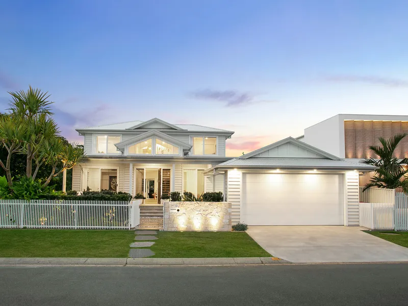 Magnificent coastal-inspired haven just four minutes to Burleigh Beach