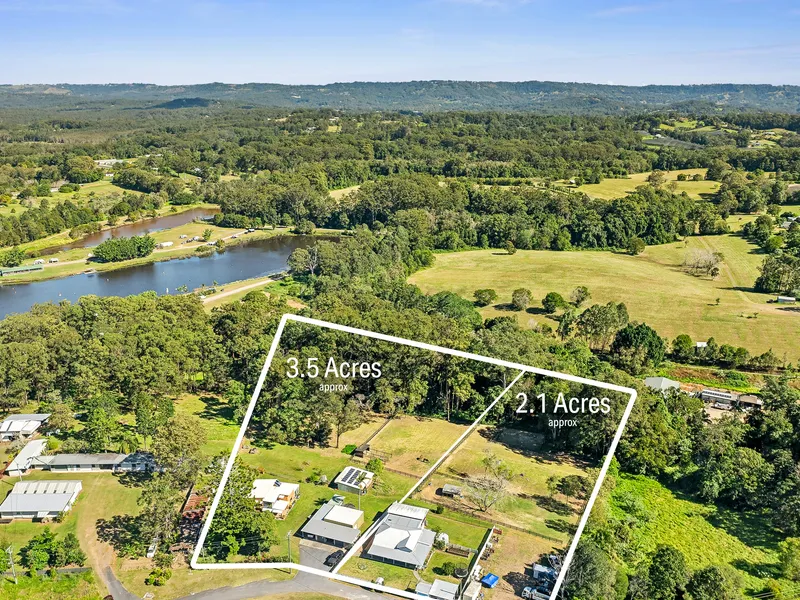 Tightly-Held Acreage Parcel: 2 Homes, 2 Titles, Horse-Friendly!