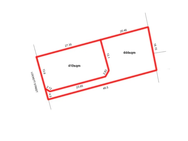 Proposed Large 444m Rear Green Titled Lot!