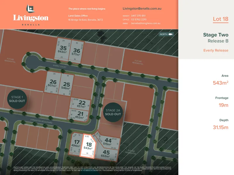 LIVINGSTON BENALLA - The Place Where Real Living Begins